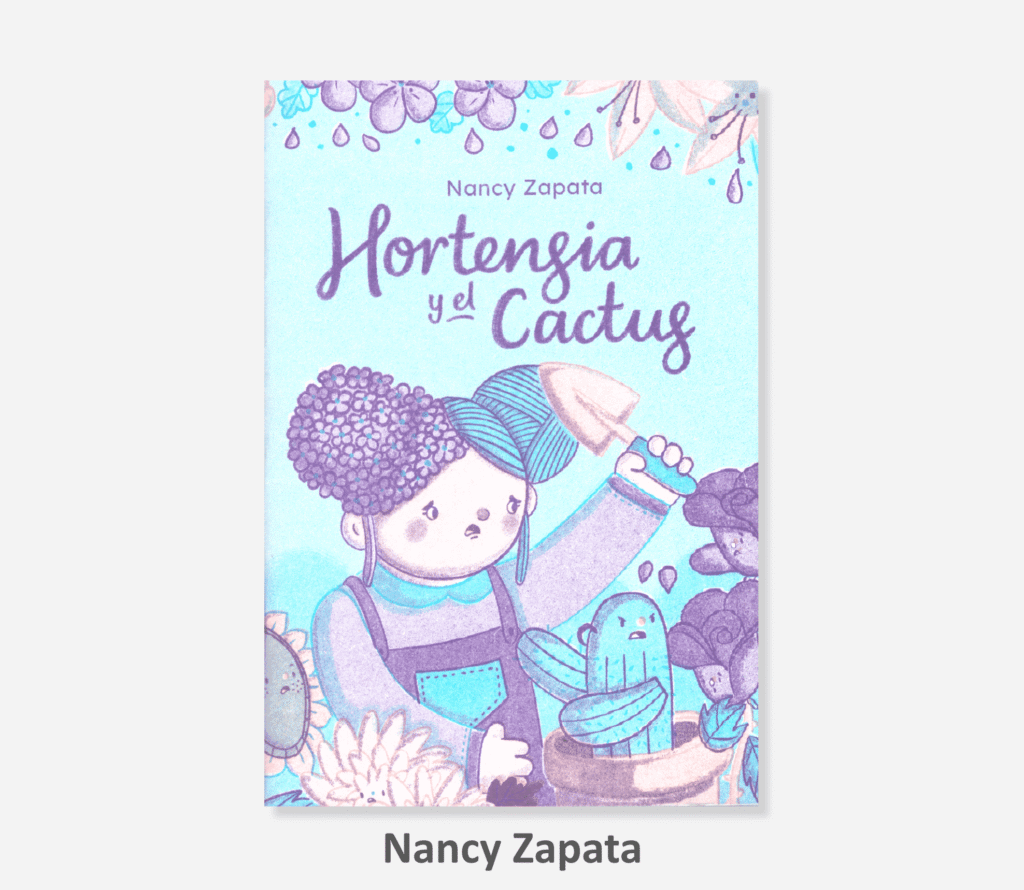 Hortensia y el cáctus