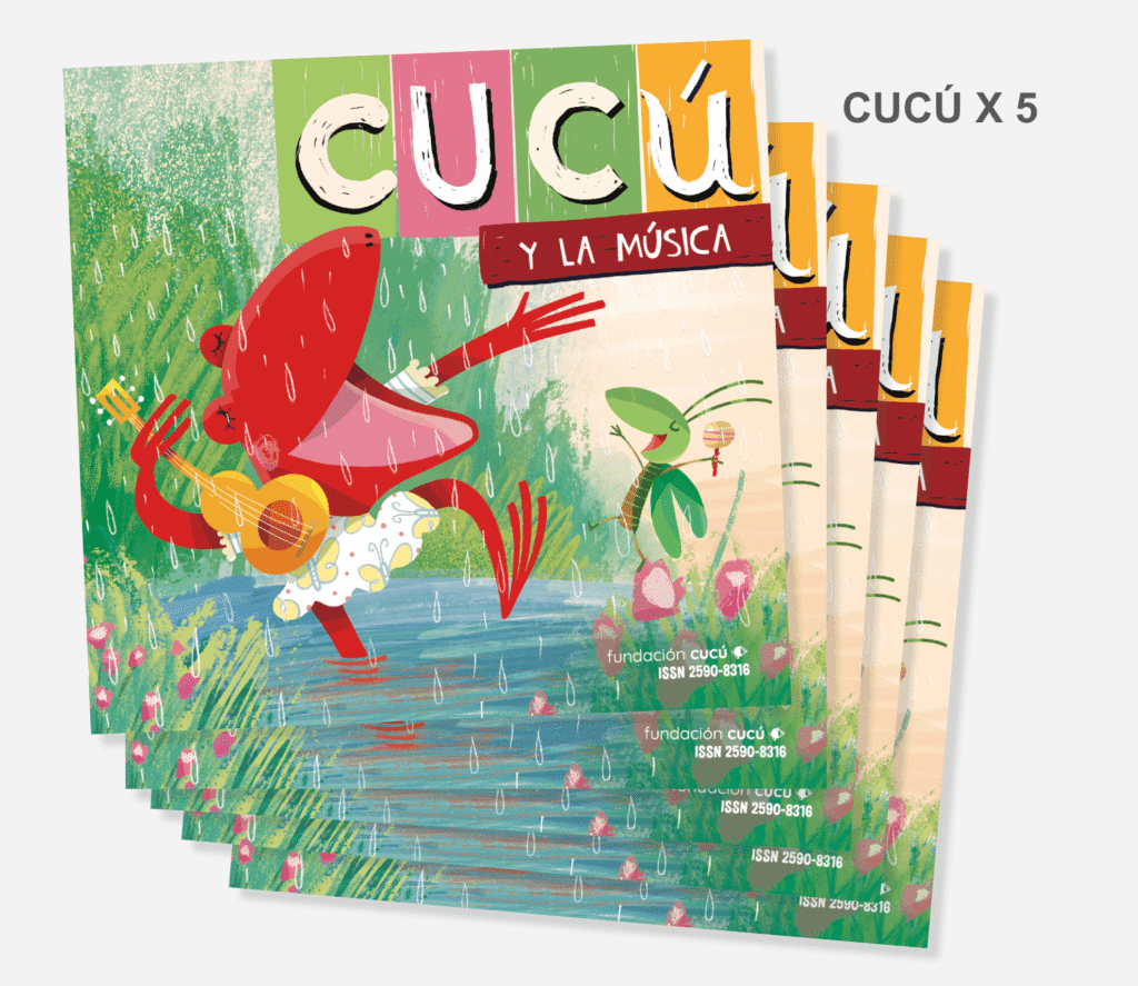 CUCÚ y la música (x5) (PREVENTA)